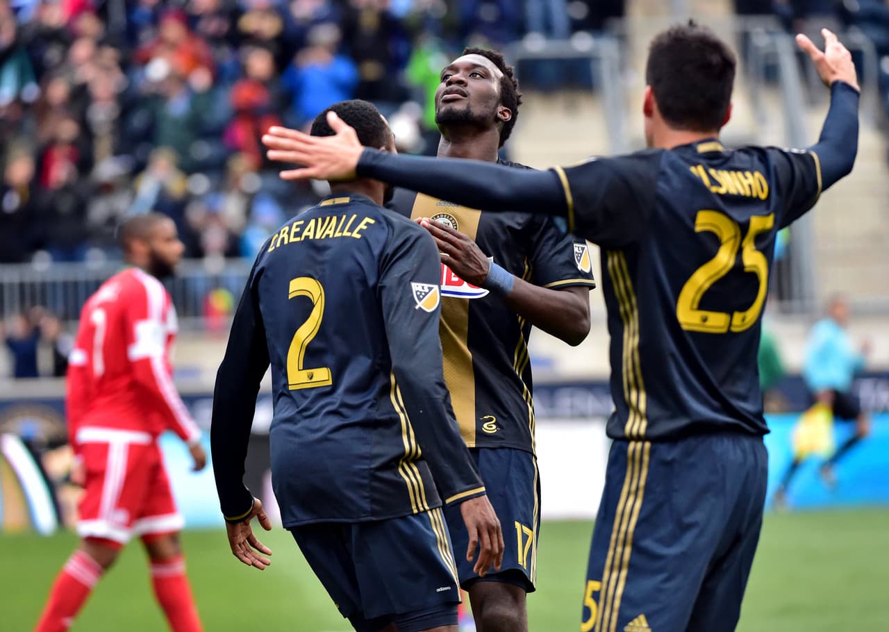 Philadelphia Union vence con autoridad al Revolution