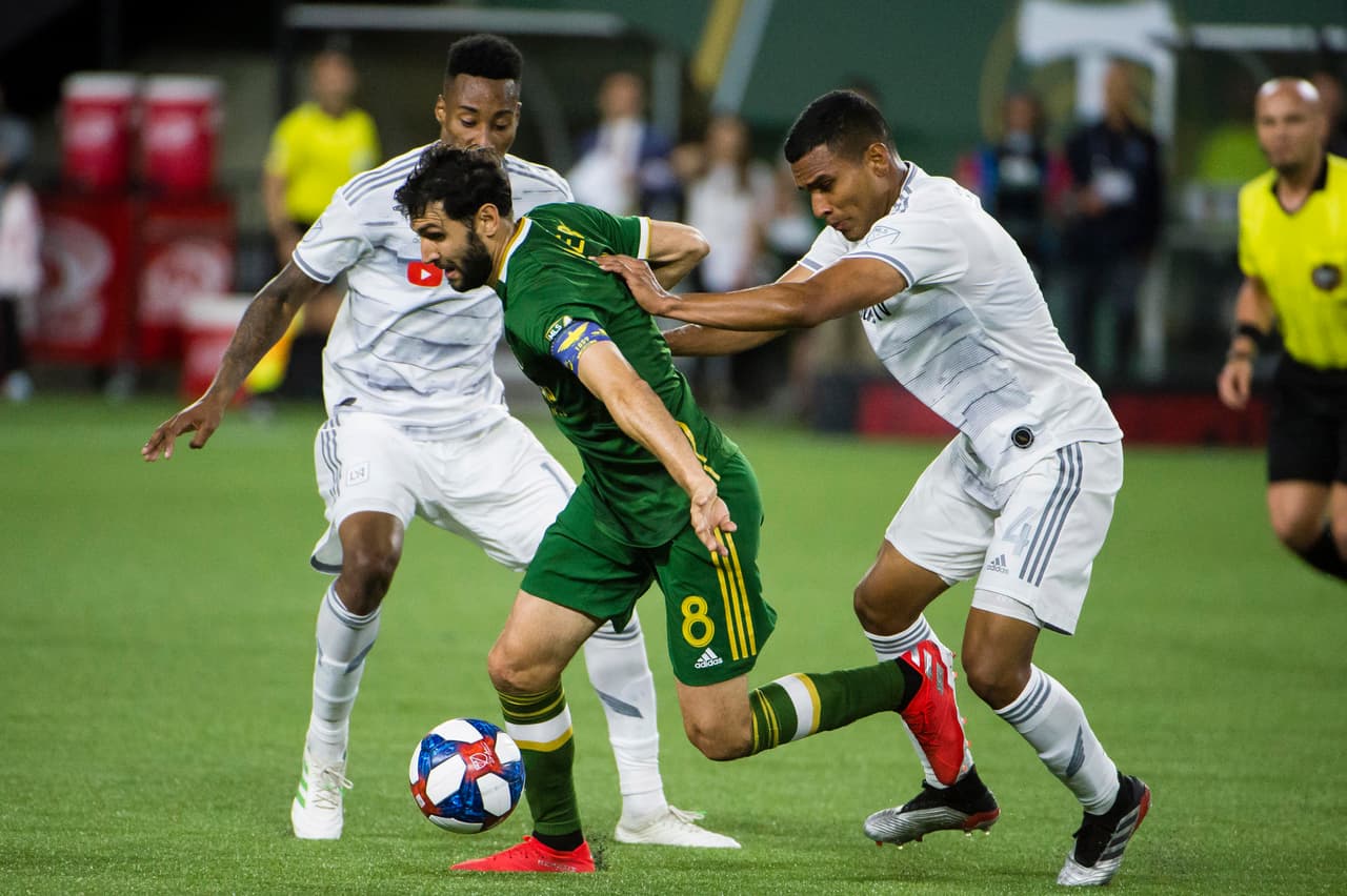 De lo más destacado fue la precisión en la marca por parte de los defensores de LAFC.