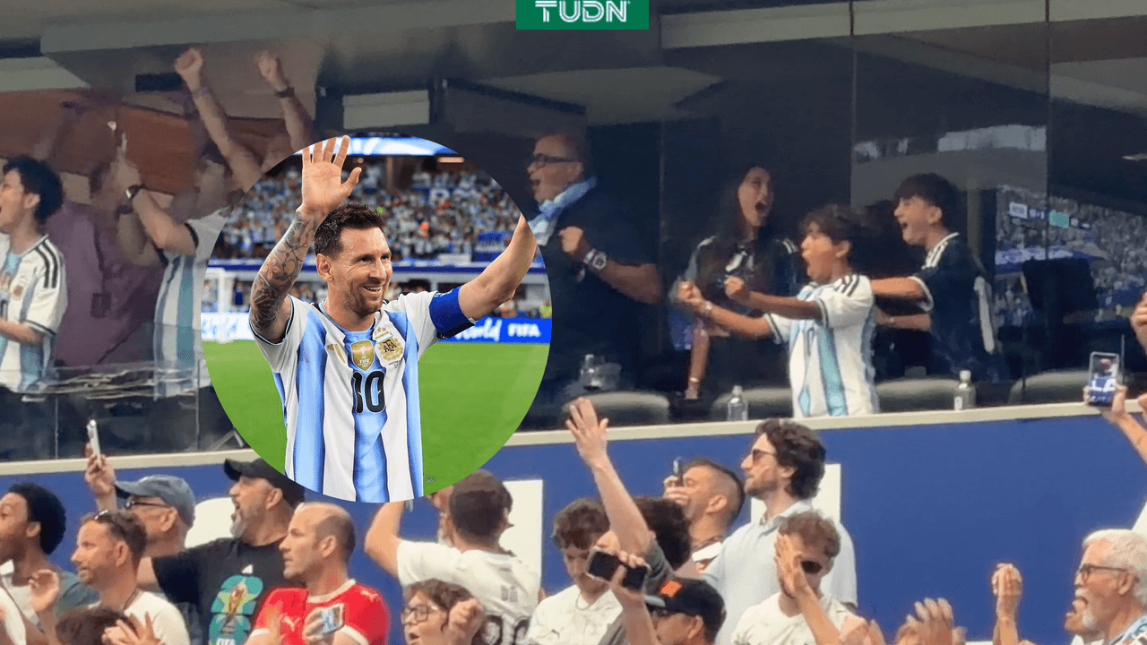 Así vivió la familia de Lionel Messi los goles de Argentina en el Mundial 2026