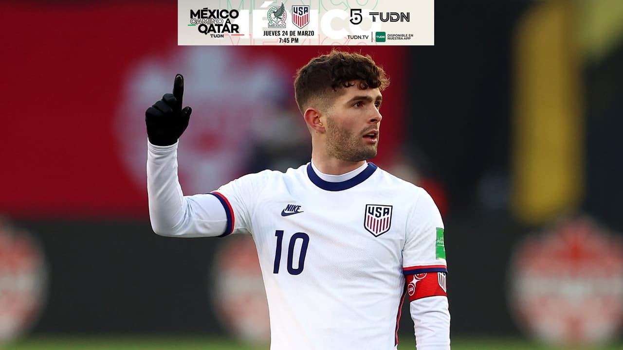 Christian Pulisic ve un Estados Unidos con más hambre ante México