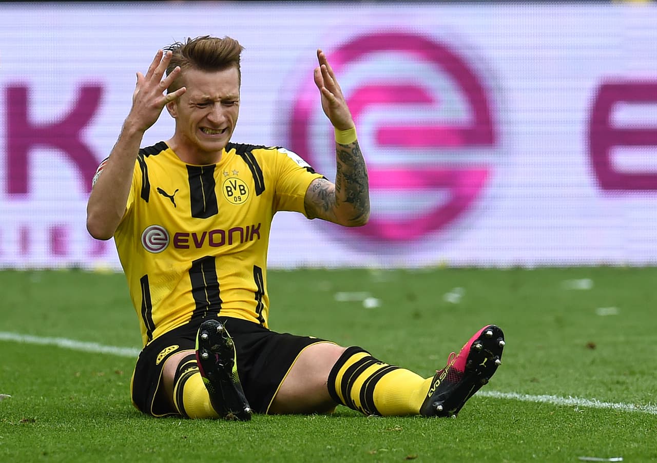 Marco Reus sigue con problemas y no hay fecha para su regreso a las canchas