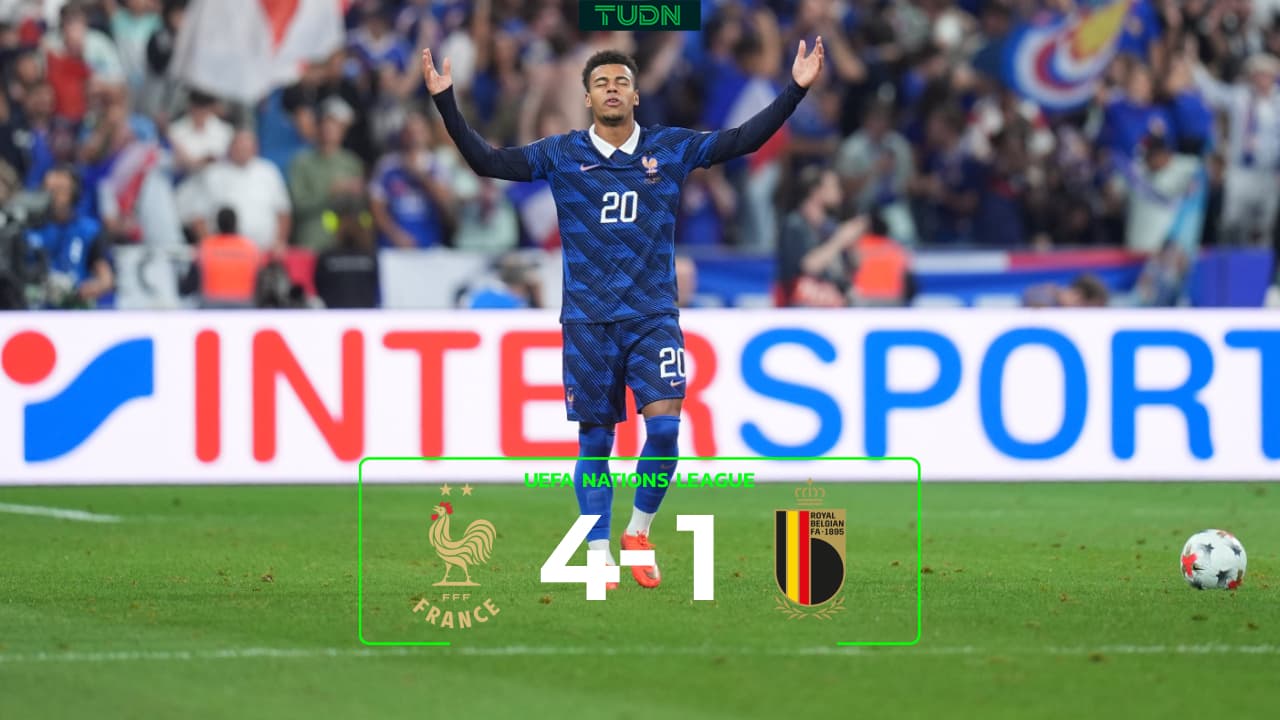 Resumen | Francia vs. Bélgica, UEFA Nations League 2026-27, Jornada 4