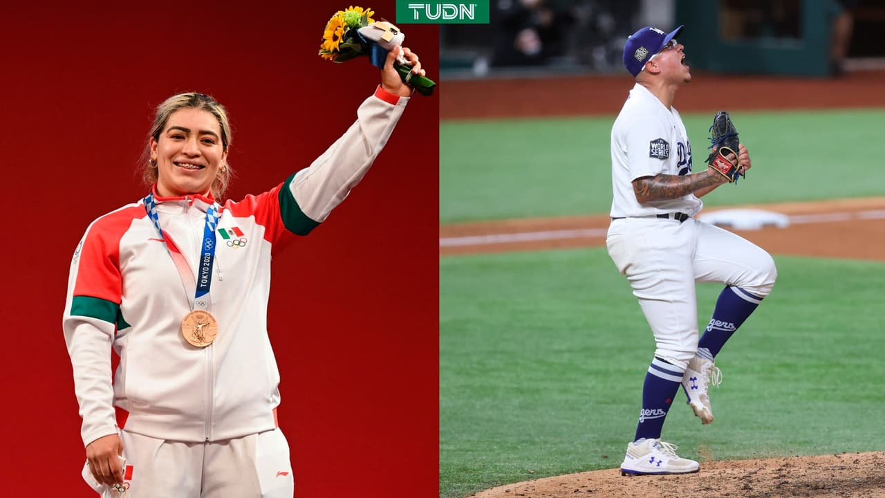 Aremi Fuentes y Julio Urías ganan el Premio Nacional de Deportes