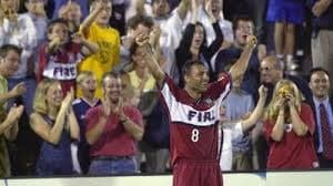 <b>Hristo Stoitchkov</b>
<br>El búlgaro lució en el Chicago Fire, donde pasó tres campañas y luego paso por el DC United. Se quedó cerca de conseguir la MLS Cup en su primera temporada en el año 2000, sucumbiendo por la mínima ante Kansas City en la gran final.