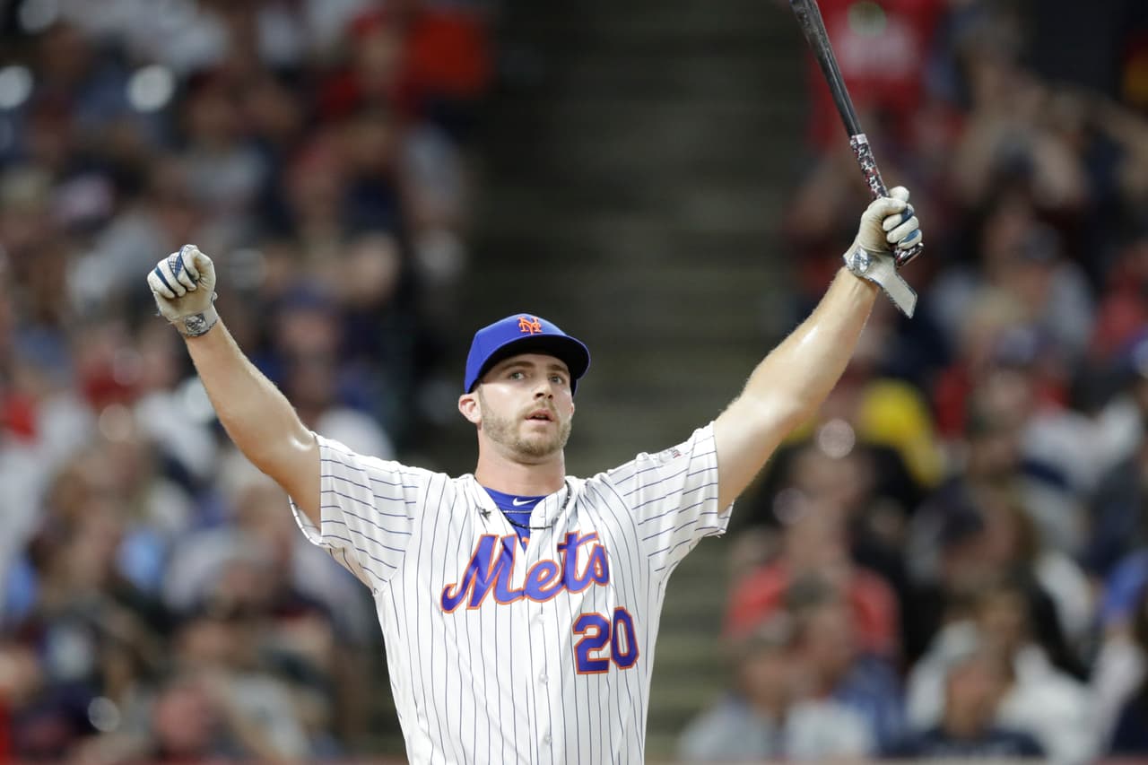 Pero Pete Alonso, se alzó con el triunfo al conectar 20 cuadrangulares, y se metió a la Final ante Vladimir Jr.