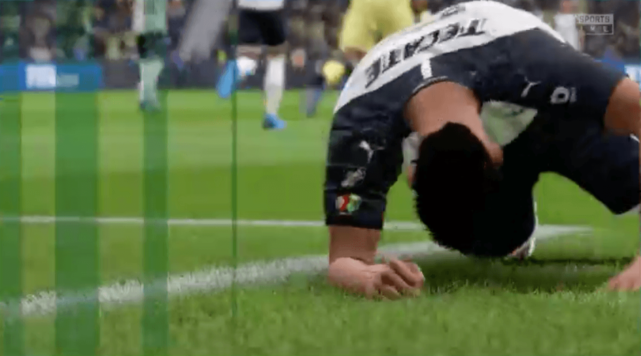 Rayados de Monterrey impuso condiciones, marcó el ritmo del juego y fue contundente ante unas Águilas del América que descuidaron la zona defensiva.