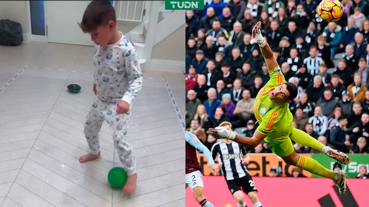 ¿Atención, Argentina? Hijo de Dibu Martínez sorprende con su talento