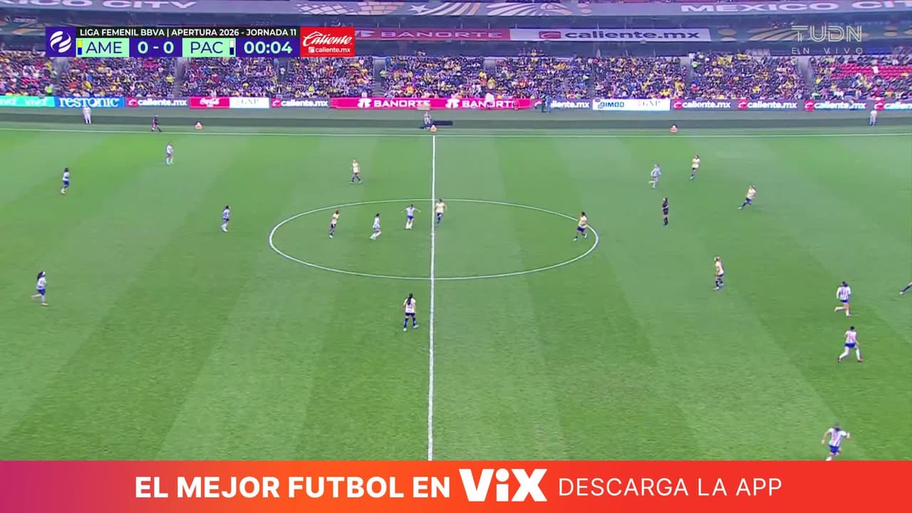 ¡Arranca el partido América vs. Pachuca! EN VIVO de la Liga Femenil