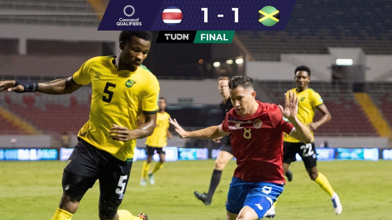 Con suerte y garra, los Reggae Boyz rescatan punto en Costa Rica 