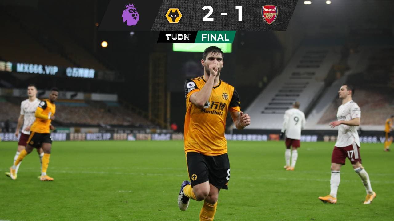 Wolverhampton acaba con sequía de victorias ante Arsenal