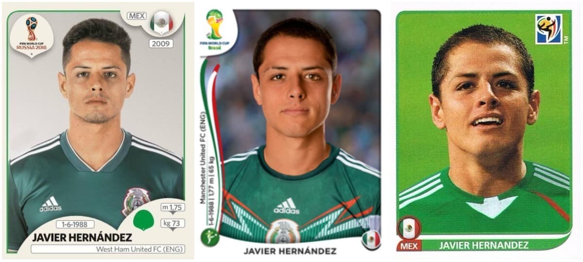Javier 'Chicharito' Hernández - Rusia 2018 / Brasil 2014 / Sudáfrica 2010