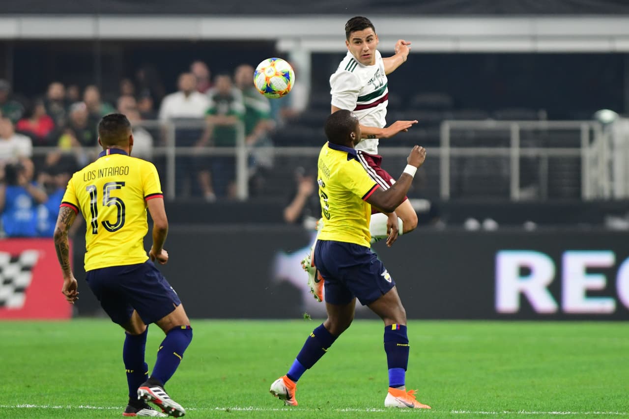 Jorge Sánchez salió ‘tocado’ del duelo ante Ecuador