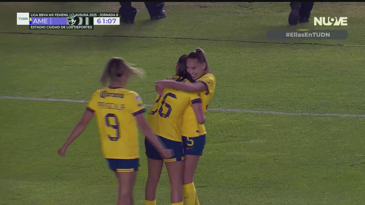 ¡Golazo! Irene Guerrero le da la ventaja al América con el 3-2