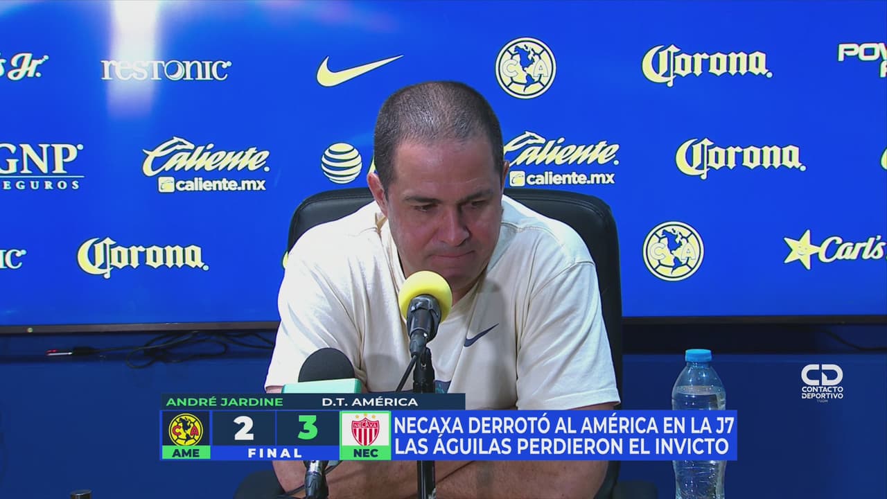 André Jardine tras caer ante Necaxa: “No nos cuesta el torneo” 
