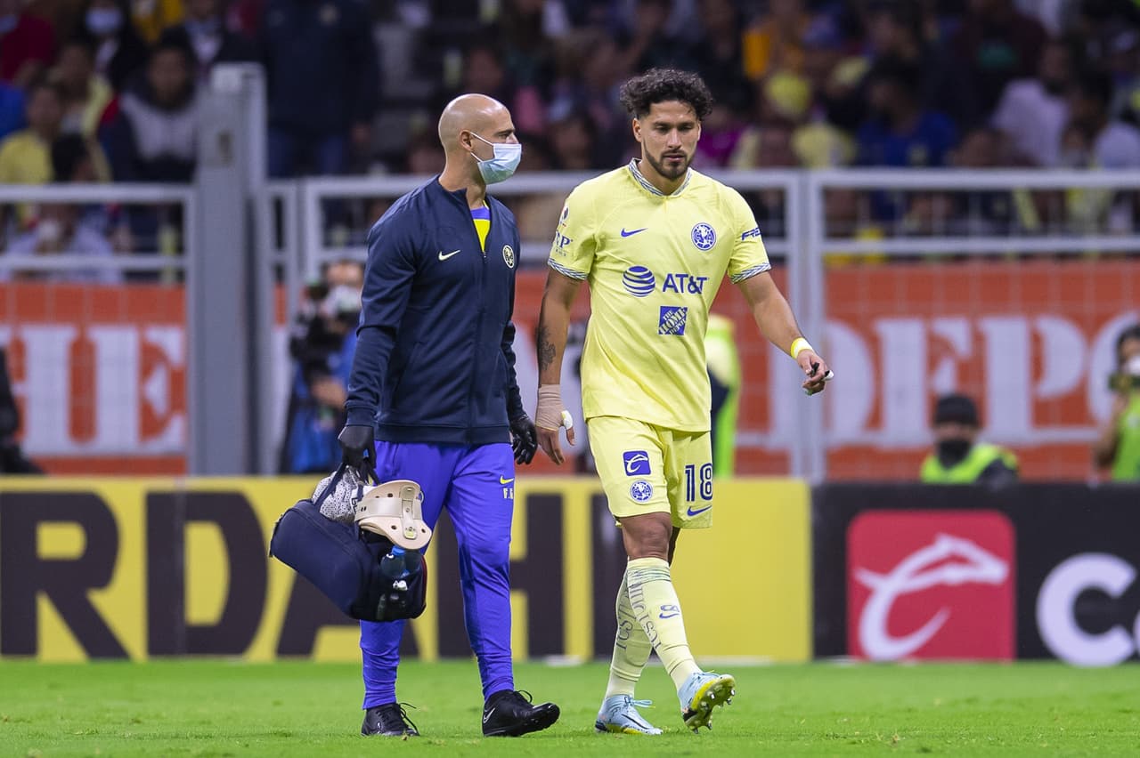 Bruno Valdez se desgarra y es baja para el América vs San Luis
