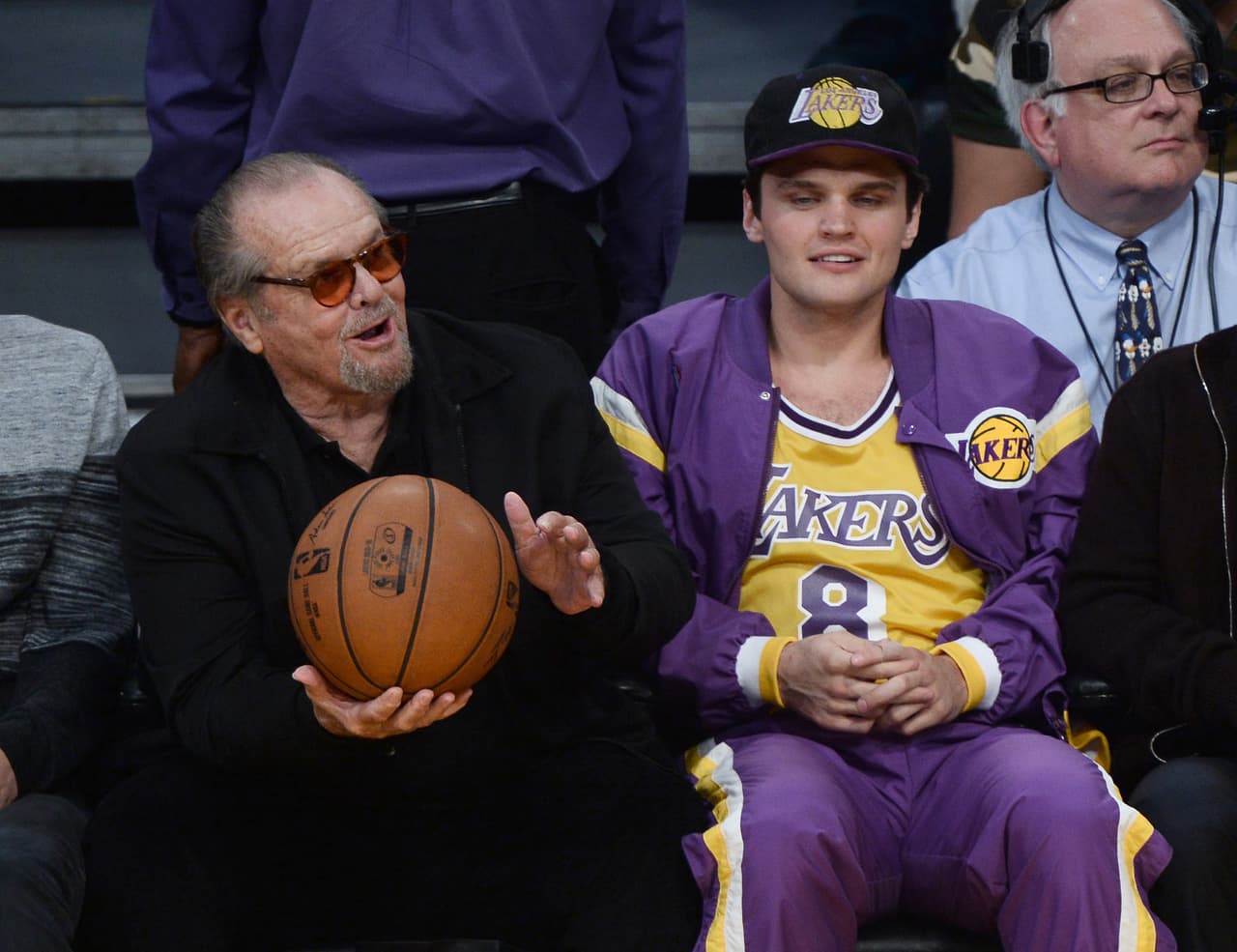 Jack Nicholson y su hijo Ray