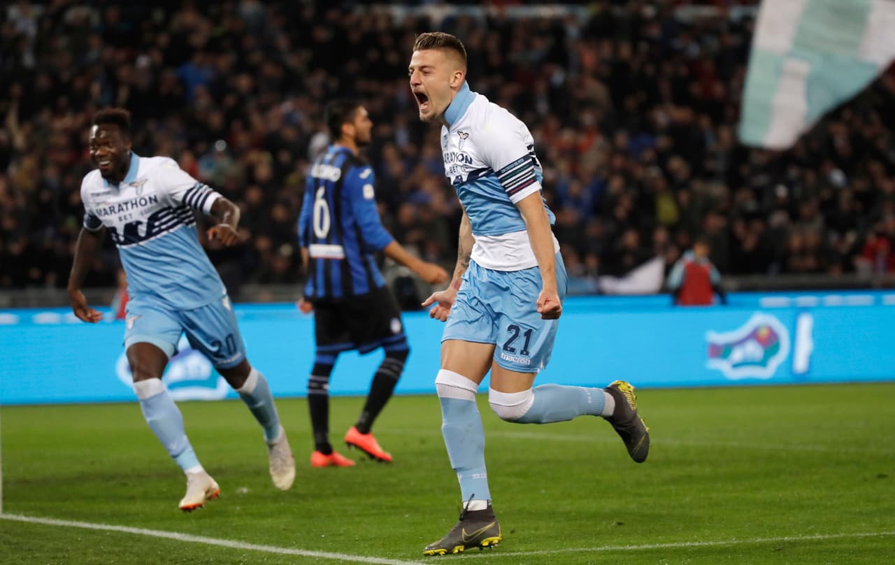 Lazio se impuso 2-0 contra Atalanta en la Final de la Copa de Italia y es el nuevo campeón del tradicional torneo local.