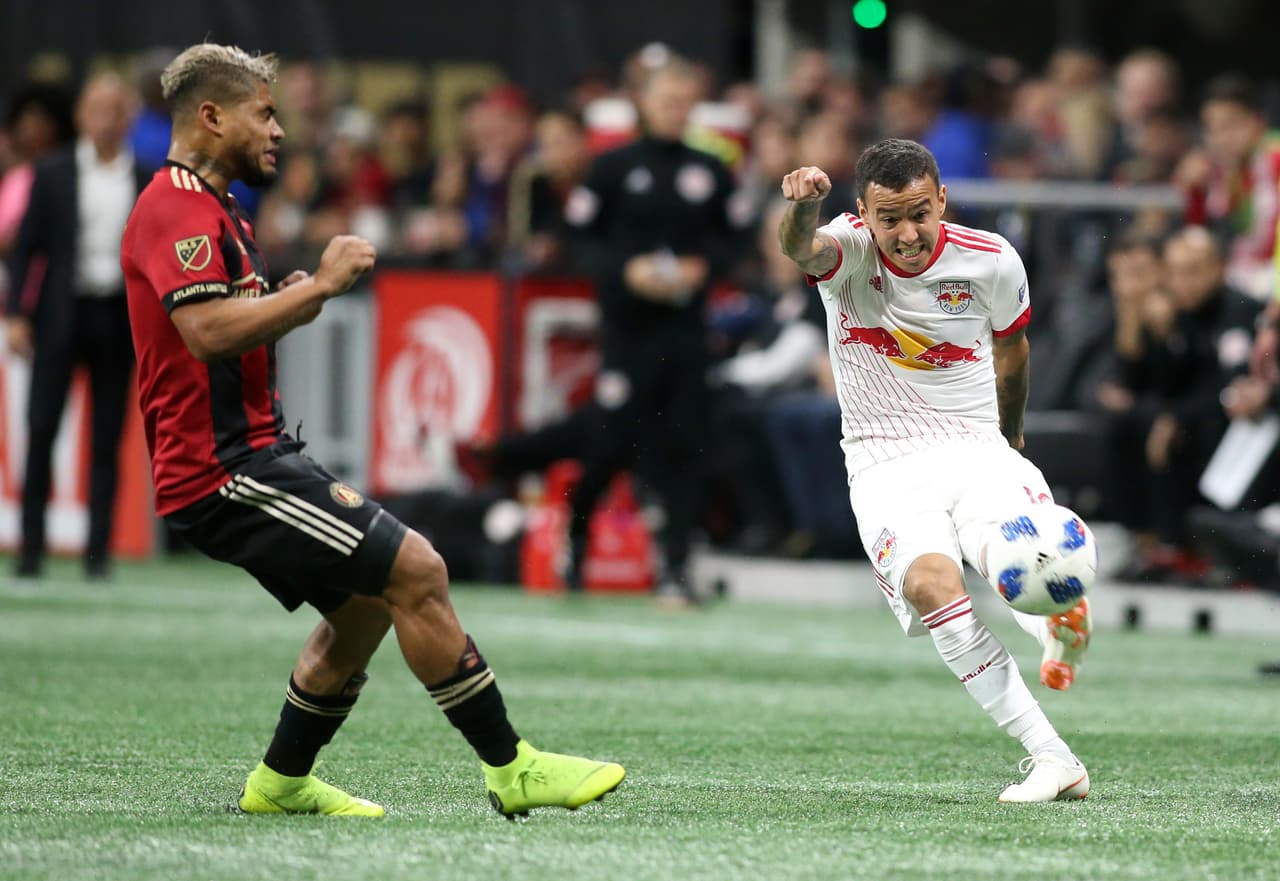 Josef Martínez y 'Kaku' Romero Gamarra volverán a verse las caras en el Red Bull Arena.