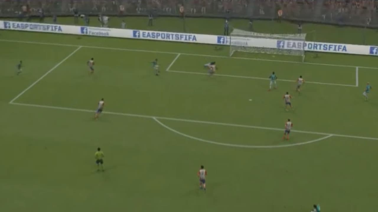 Sosa, representando al León, destrozó 6-1 a Reyes, representante del Atlético San Luis.