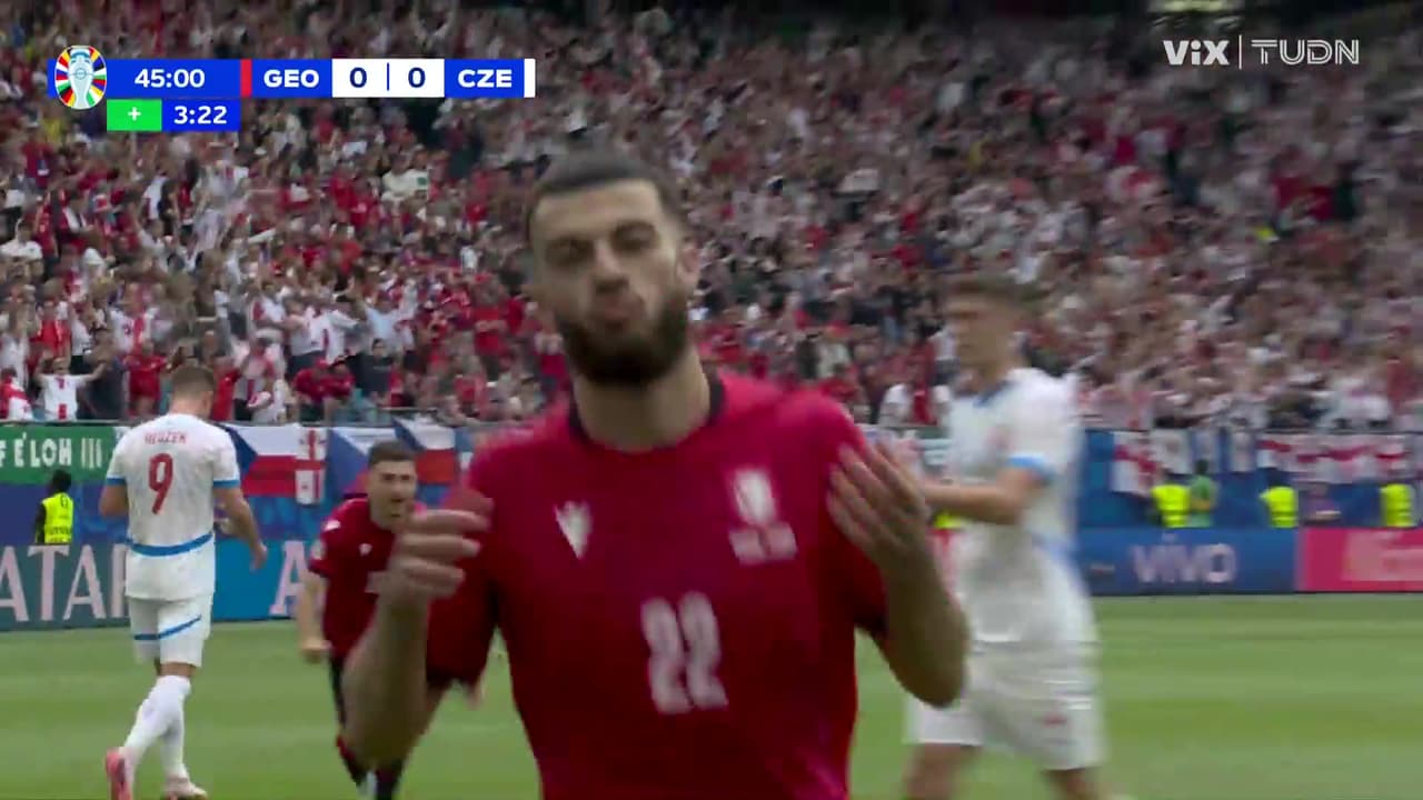 Revive el vibrante empate entre República Checa y Georgia