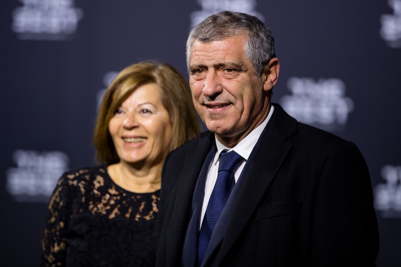 El técnico portugués Fernando Santos, campeón de la Eurocopa con su país.