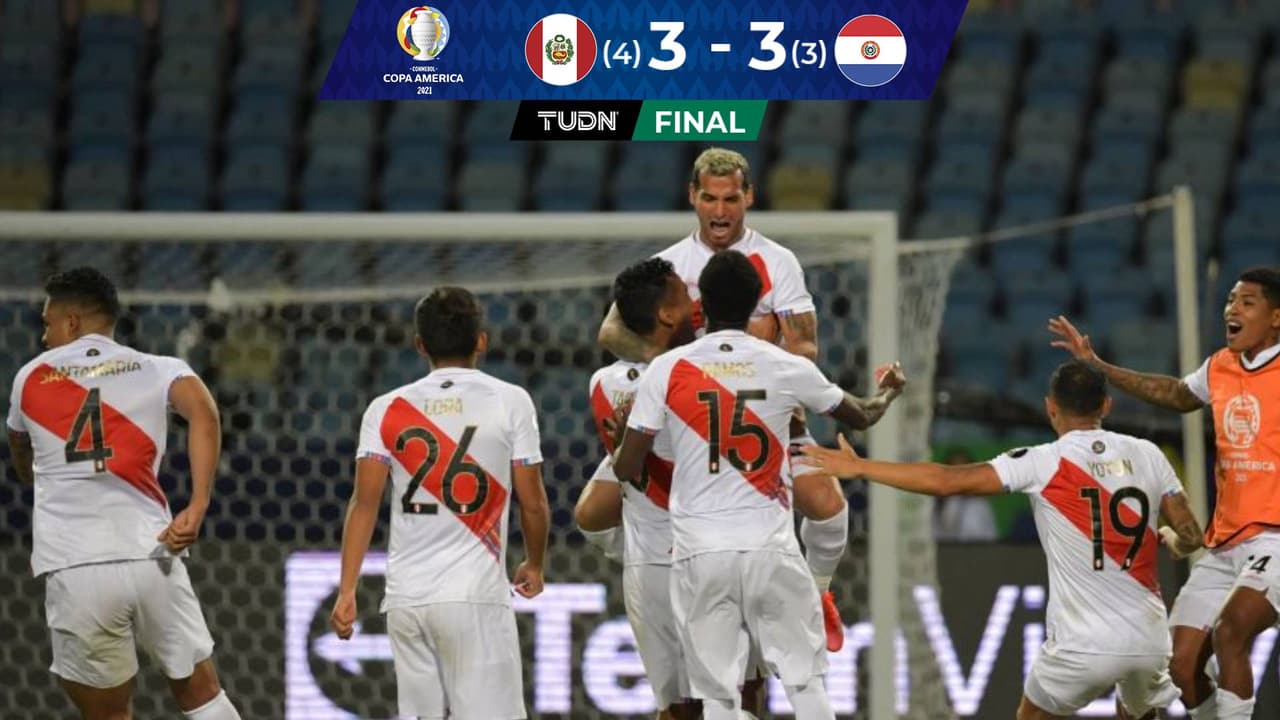 Perú clasifica a Semifinales en tanda de penales ante Paraguay