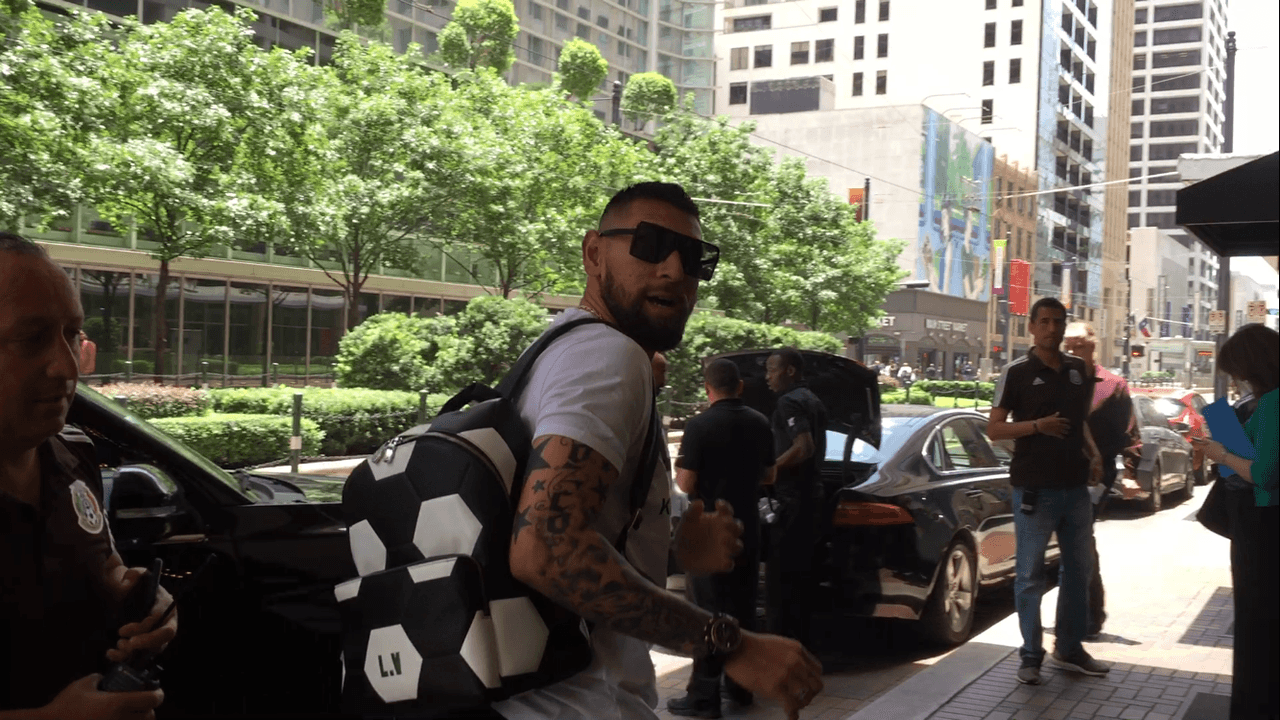 Jonathan Orozco regresó a la concentración del Tri en Copa Oro