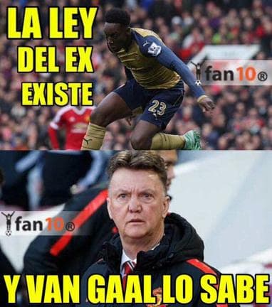 Fotos y memes de la caída de Van Gaal