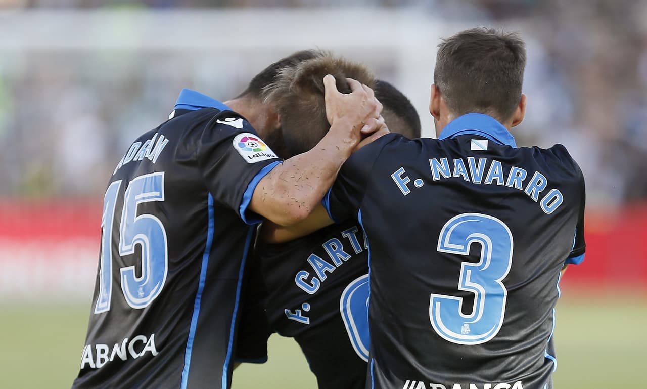 Se ilusionaba la afición del club coruñés, que aún no gana en lo que va de La Liga.