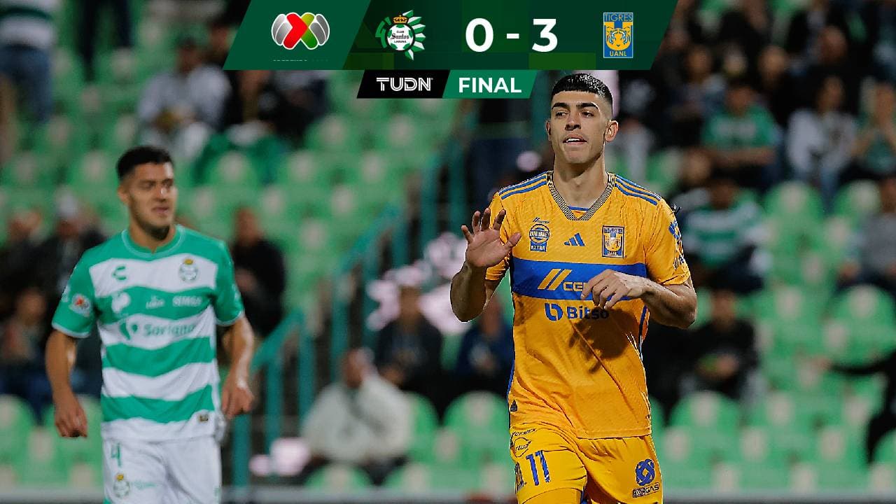 ¡Con la ley del 'ex'! Brunetta y Tigres sepultan a Santos Laguna