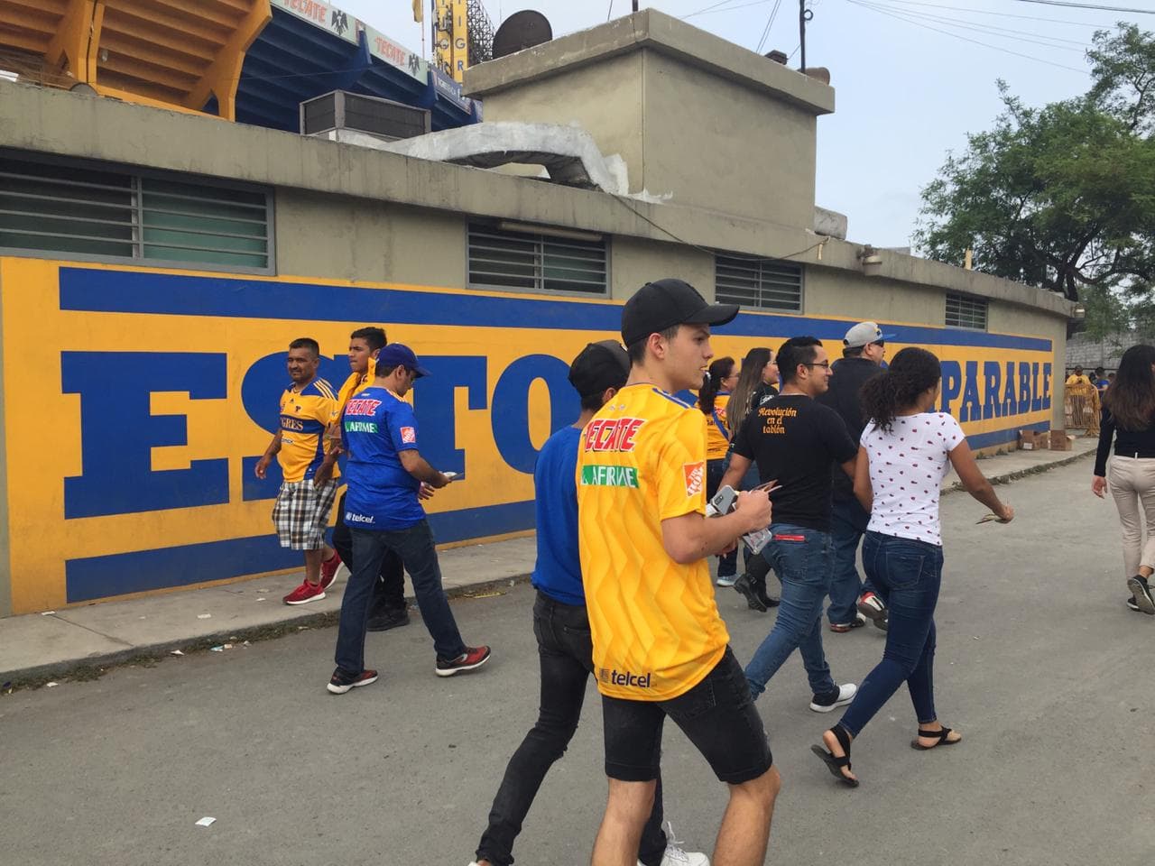 Después del 1-1 en la ida, los fanáticos de Tigres llegan al 'Volcán' para el juego de vuelta de Cuartos de Final del Clausura 2019 contra Pachuca.