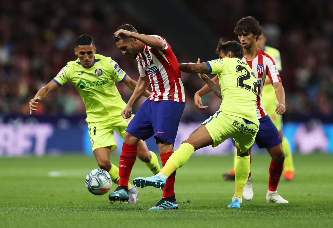 Koke Resurrección ocupó el puesto que nominalmente competirá con Héctor Herrera.