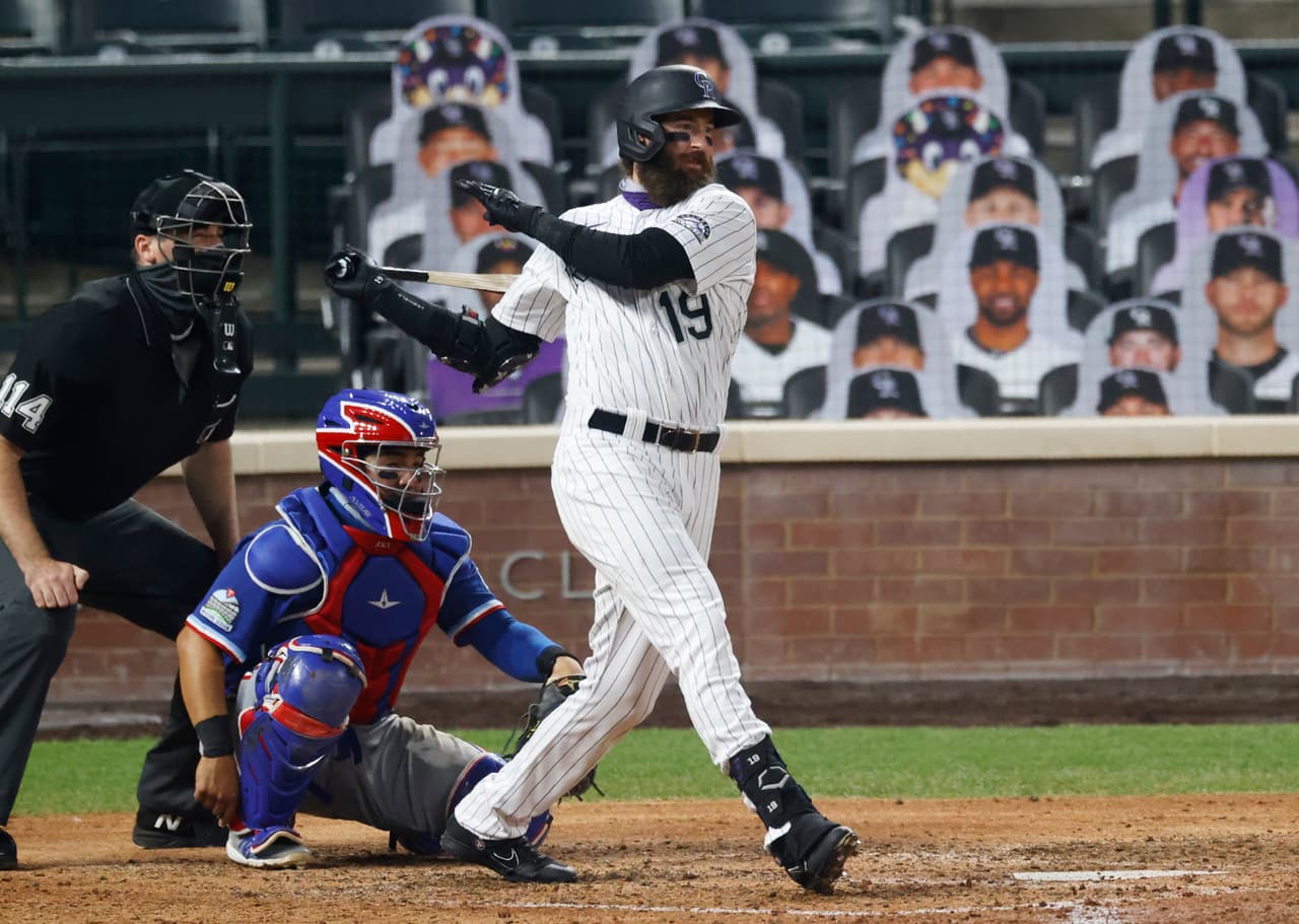 2. Charlie Blackmon - Colorado Rockies, .408.