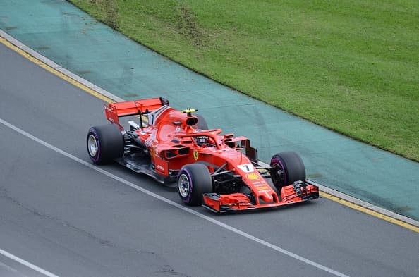Kimi Raikkonen de Ferrari partirá segundo tras lograr una vuelta de 1:21.828.