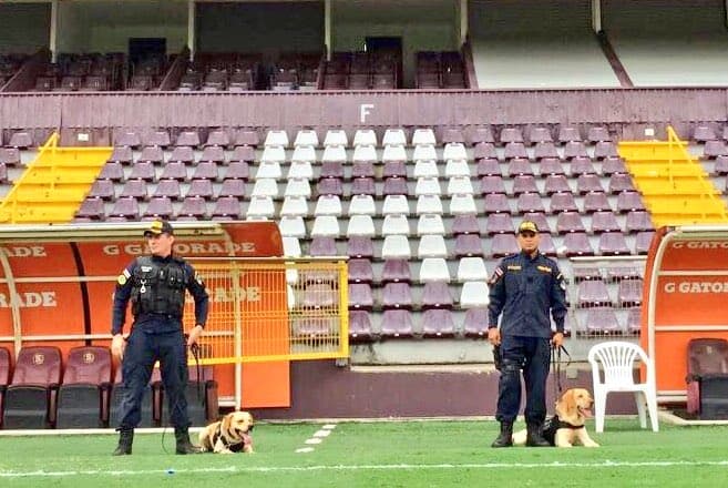 El Estadio Ricardo Saprissa recibió una amenaza de bomba.