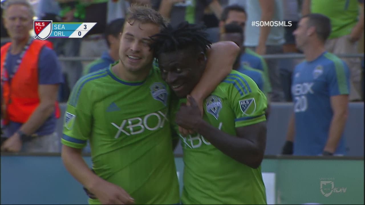 Para los Sounders, el retorno de Obafemi Martins “hizo la diferencia” en la goleada a Orlando