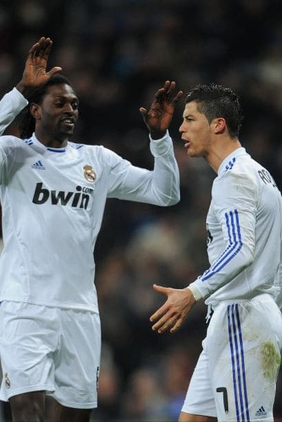 Y más tarde puso su tercer tanto, el 'hat-trick', y recordemos que ya era el séptimo gol de su club.