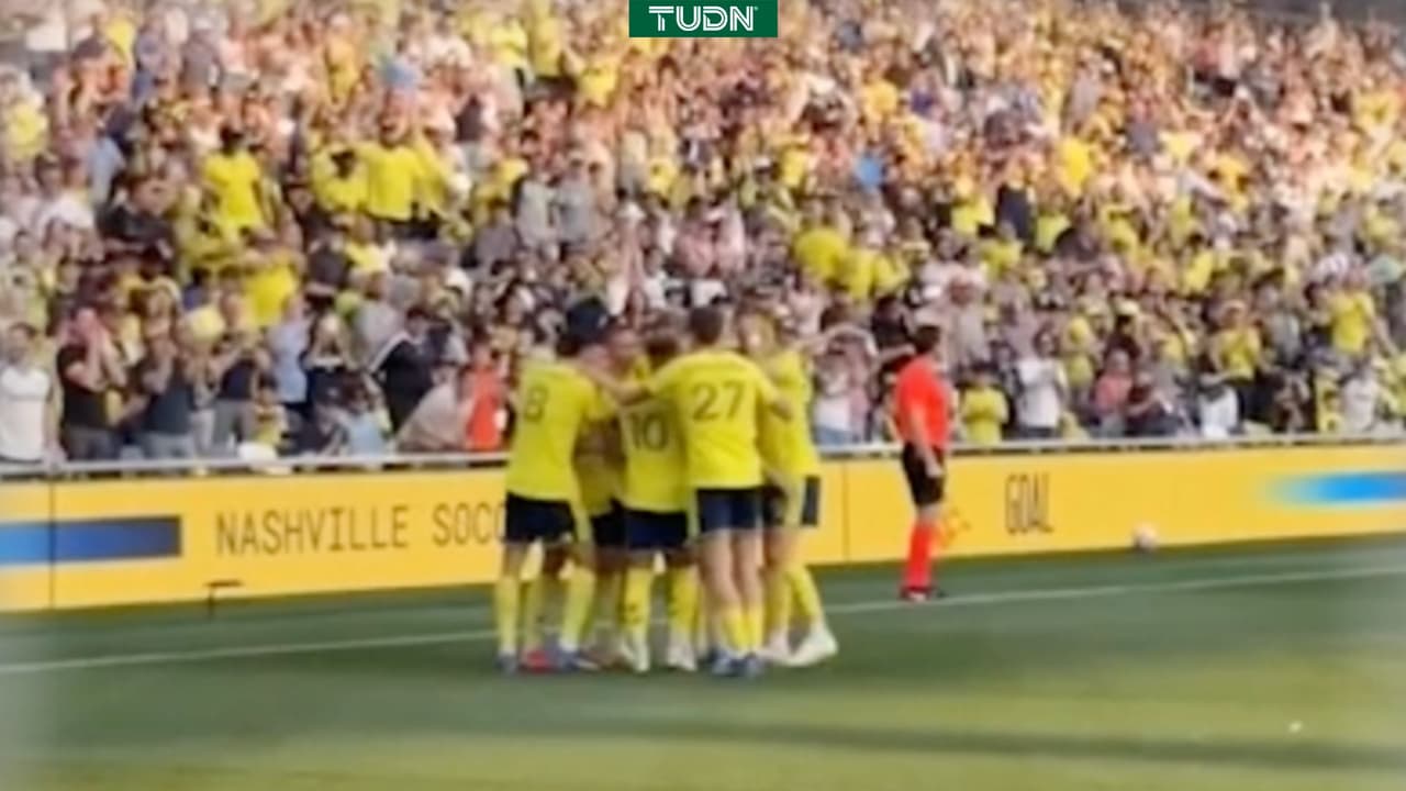 ¡Lo lograron! Nashville se lleva el triunfo ante América en Concacaf Champions Cup
