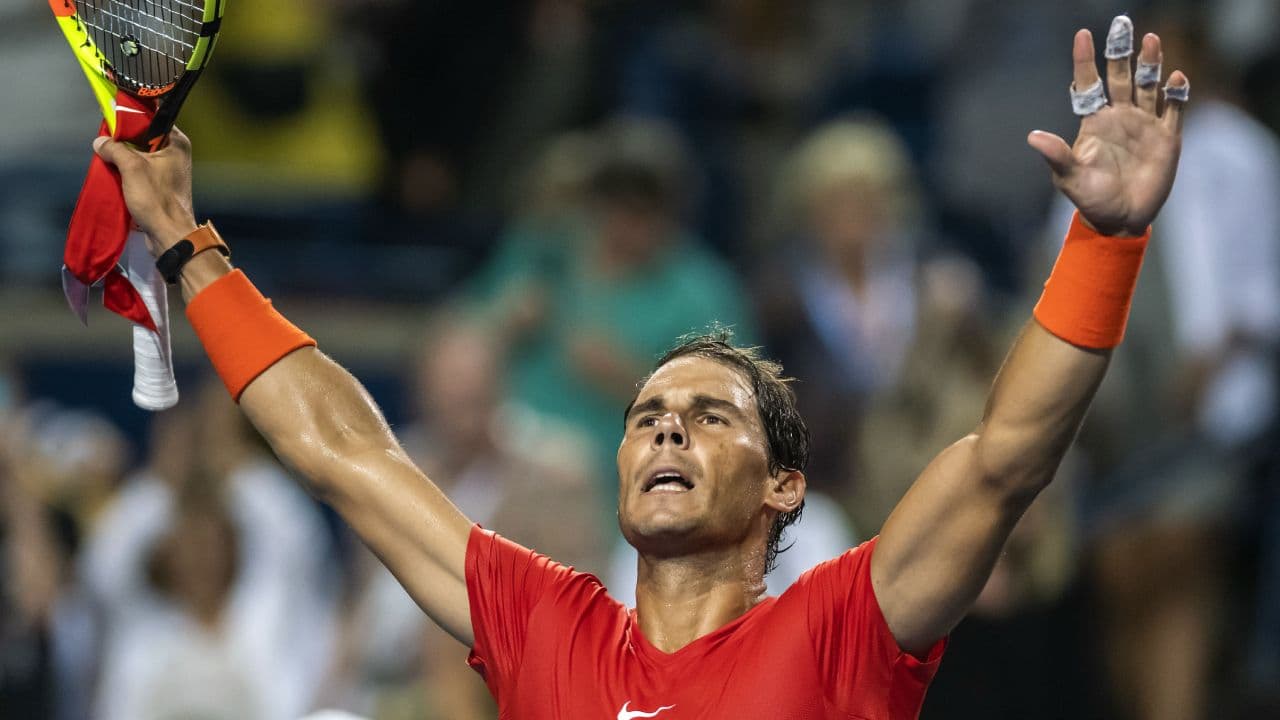 Rafael Nadal fue puesto a prueba por Wawrinka.