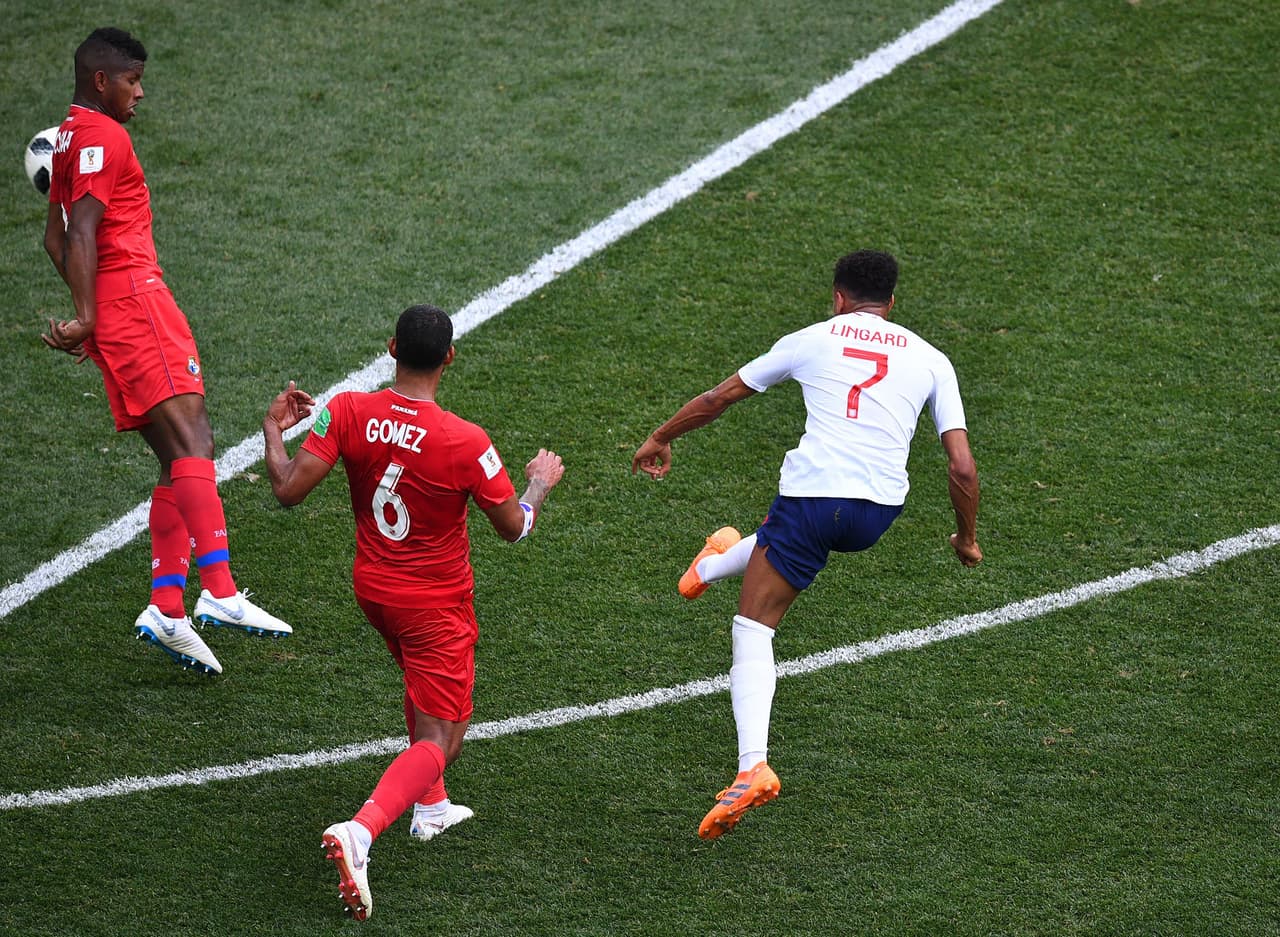 10. Jesse Lingard (Inglaterra Vs. Panamá)