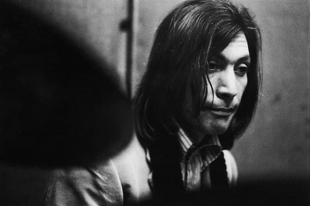 Drummer Charlie Watts of the Rolling Stones, circa 1970. (Photo by Evening Standard/Hulton Archive/Getty Images)