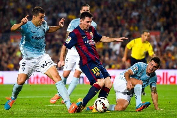 Algo que el Barcelona podría hacer si sabe cómo cortar la formación con la explosividad de sus delanteros, los recorridos de Messi serán fundamentales para que el Barcelona lo aproveche.