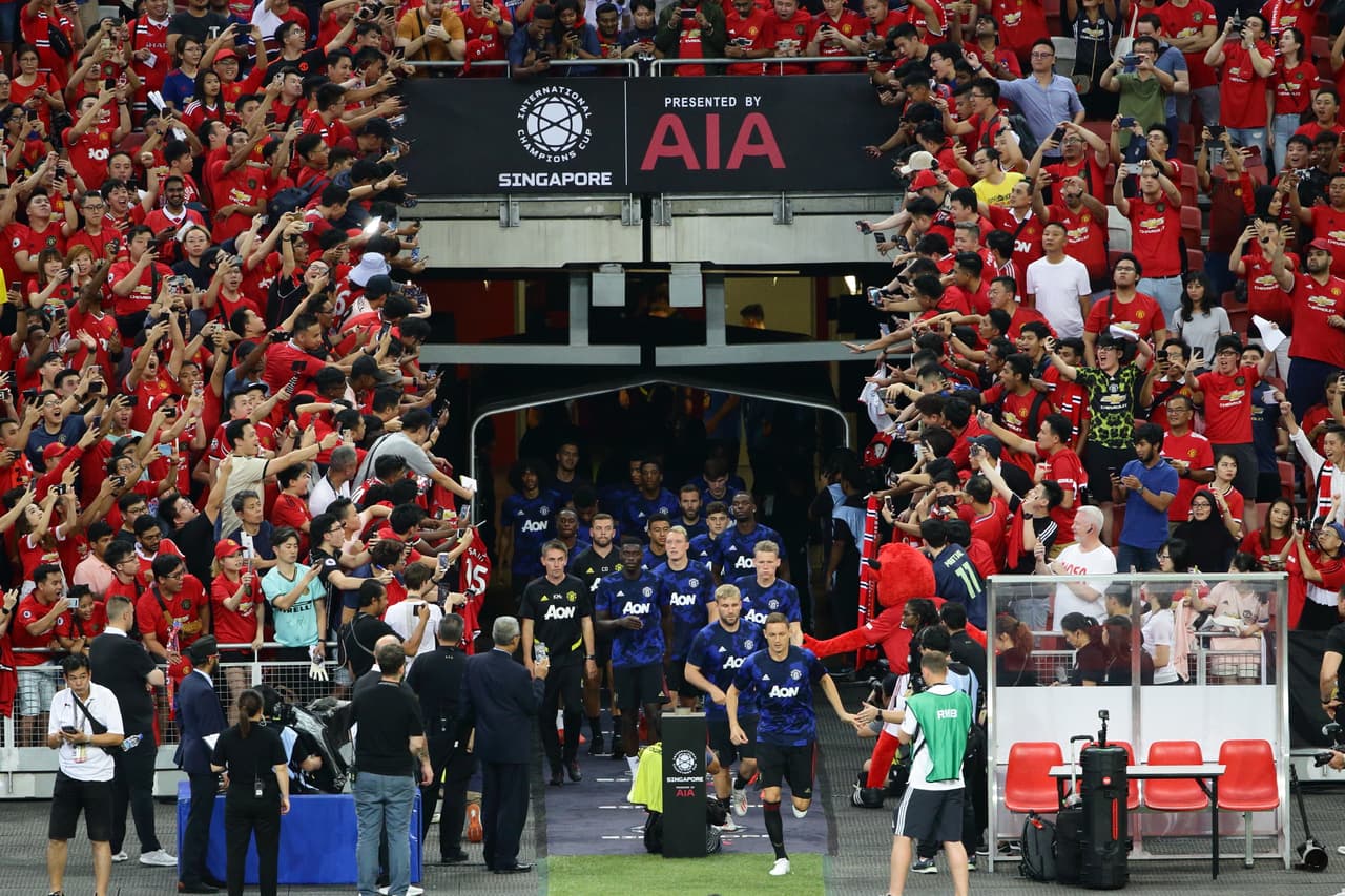 El Manchester United venció 1-0 al Inter de Milán con gol de Mason Greenwood en la International Champions Cup.