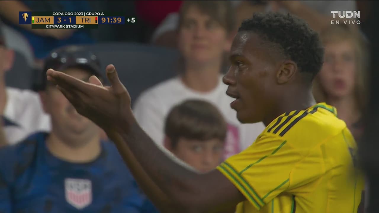 ¡Goliza! Richards debuta con Jamaica y finiquita el 4-1 sobre TyT