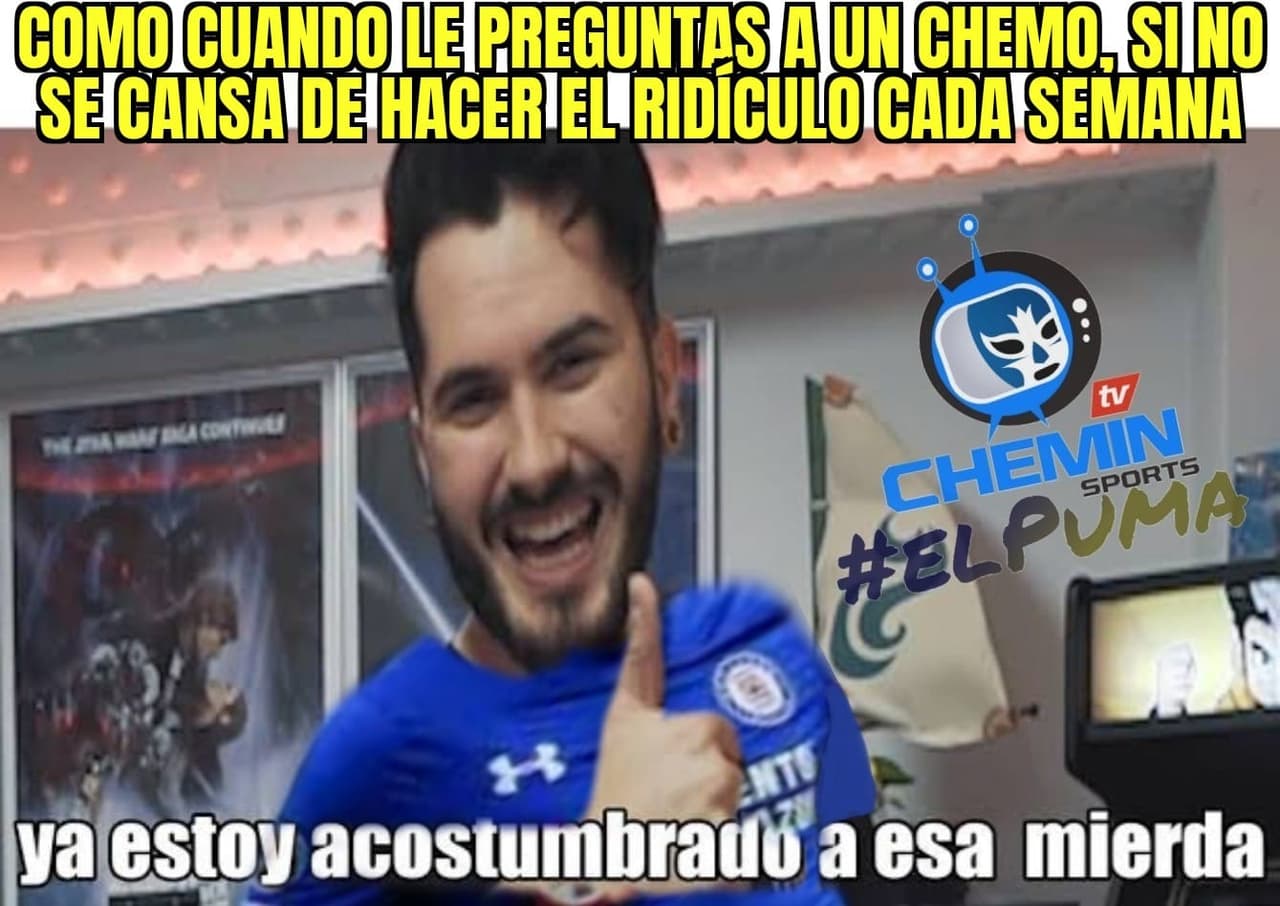 Cruz Azul la 'cruzazuleo' en el minuto 94 ante Toluca y los memes se comen a la Máquina.