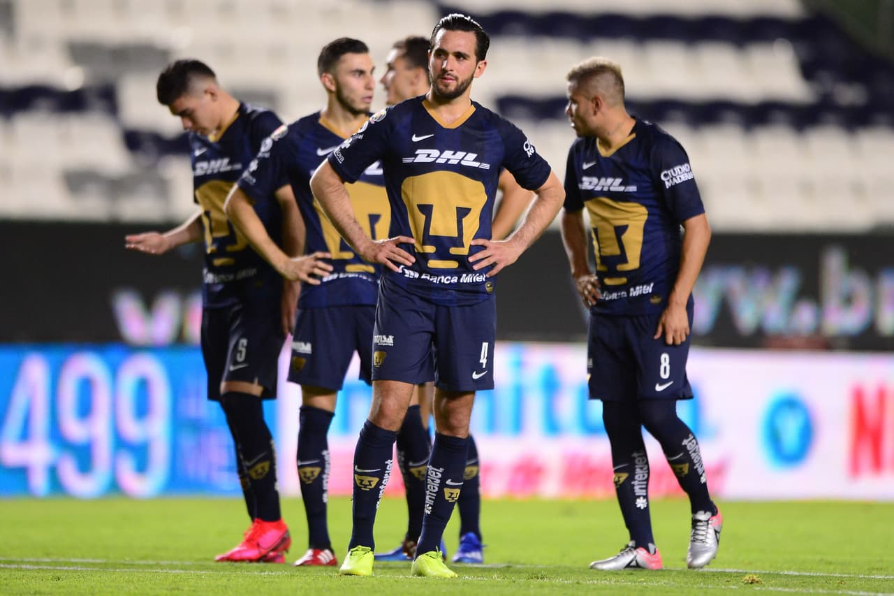 <b>León 3-1 Pumas</b> | Pumas solo ha conseguido 4 de los últimos 15 puntos y sus jugadores lo saben. Hay presión en la institución universitaria.