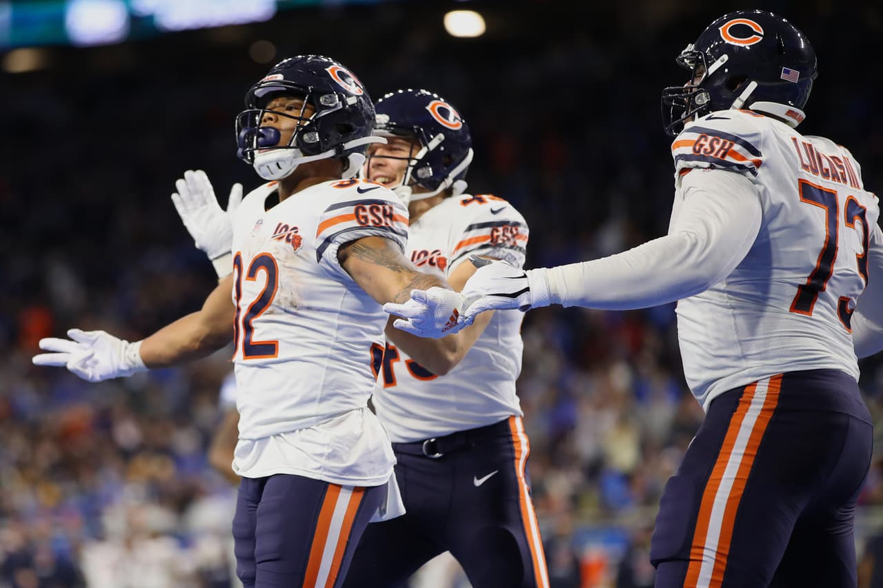 Chicago Bears gana en Detroit y se mantiene en la pelea por los playoffs.