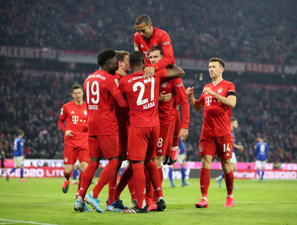 Con goles de Robert Lewandowski, Thomas Mueller, Leon Goretzka, Thiago Alcántara y Serge Gnabry, Bayern Múnich golea 5-0 al Schalke 04.
