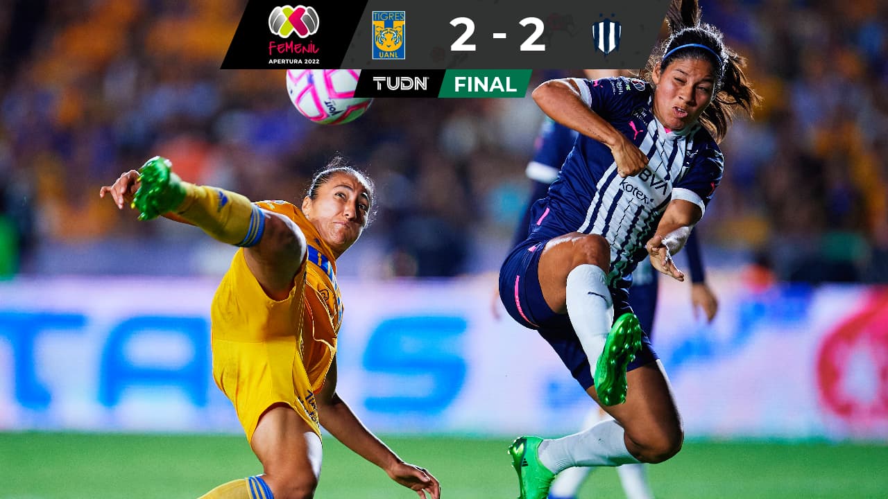 Tigres y Monterrey femenil reparten puntos en el Clásico Regio