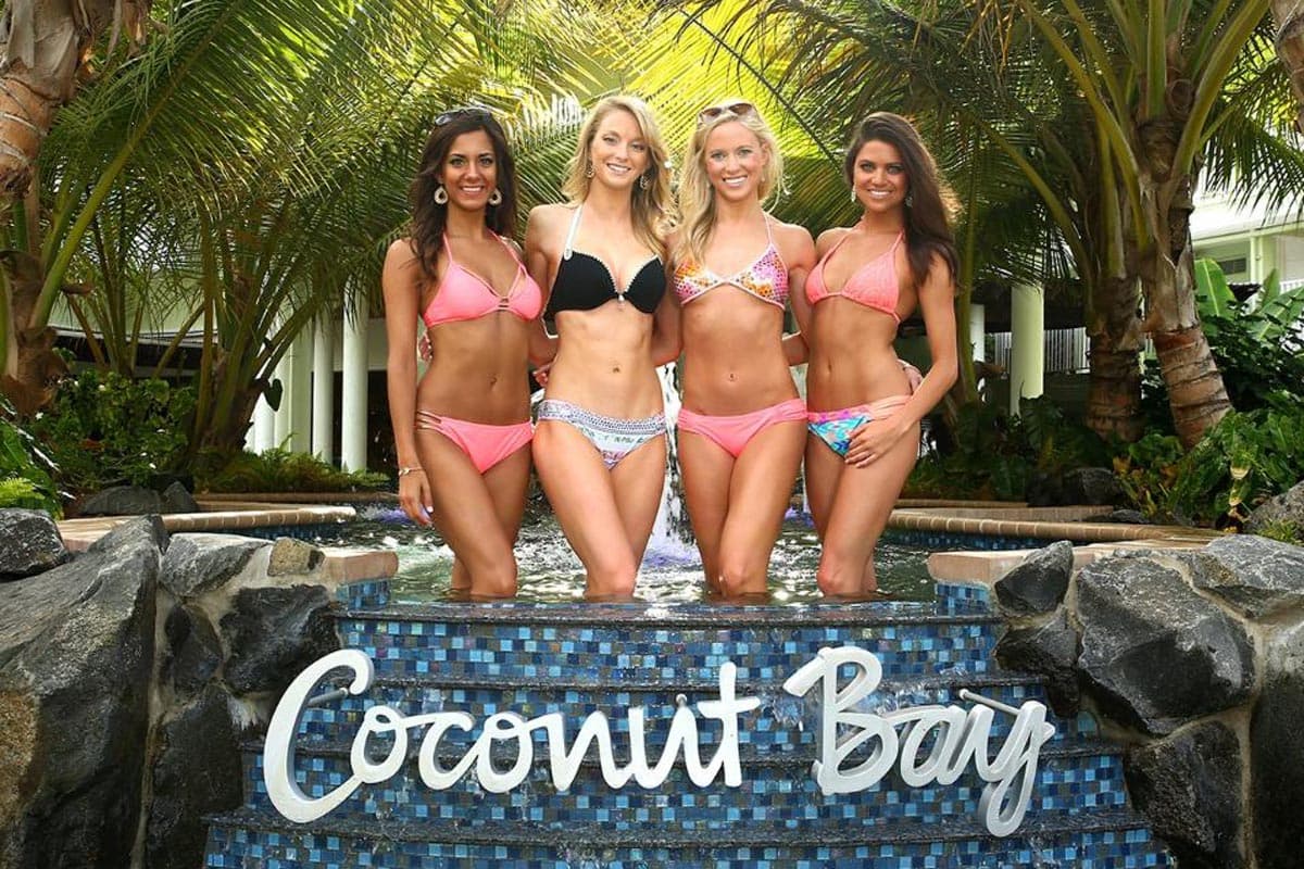 En el paraíso de la isla de Santa Lucía las cheerleaders de los Chiefs hicieron su calendario 2015. ¡Mira las bellezas de KC!